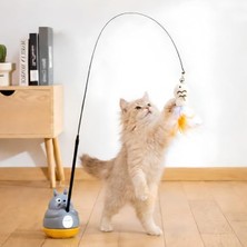 Die Grup 360° Hareketli Interaktif Kedi Oltalama Seti - Zeka Geliştirici Oyuncak