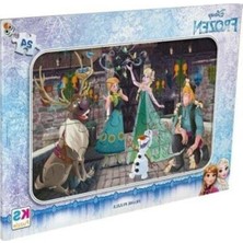Die Grup 24 Parça Frozen Temalı Puzzle, Eğlenceli Oyun Deneyimi