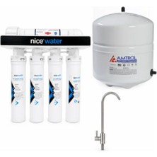 Nice Water Nice®water Pure Pro Usa Quick-Change R.o. Tezgah Altı Içme Suyu Arıtma Cihazı – Amtrol Tank