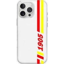 3gen Case Iphone 15 Pro Uyumlu Desenli Şeffaf Silikon Kılıf