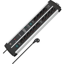 Belirtilmemiş Brennenstuhl Protect-Line Oyun Prizi Çubuğu, 14 Bölmeli, 2 x Şalterli Aşırı Gerilim Koru