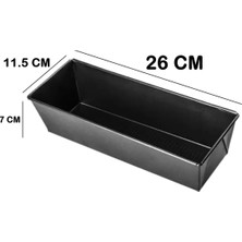 Empressco Dikdörtgen Baton Kek Kalıbı 26 Cm, Kolay Kullanım ve Temizlik