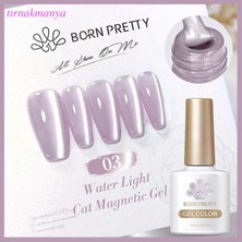 Belirtilmemiş Born Pretty 10ML Water Light Cat Magnetic Kalıcı Oje Wl-03 (58465) 4456