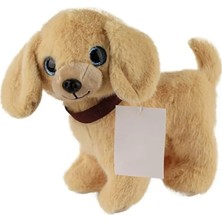 Colezium Sesli Peluş Köpek - 2309033 - Açık Kahverengi - 1 Adet