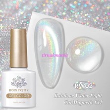 Belirtilmemiş Born Pretty 10ML Rainbow Water Light Gözü Kalıcı Oje RW02 (59708) 6056