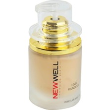 Belirtilmemiş New Well Cover Tüm Ciltlere Uygun Foundation Kapatıcı Fondöten 2 (30 Ml)