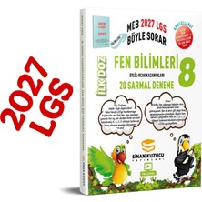 Sinan Kuzucu 2027 8. Sınıf Ilk Doz Fen Bilimleri Sarmal Deneme