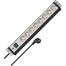 Belirtilmemiş Brennenstuhl Premium-Line, Çoklu Priz 8 Kat – 19 " Format Için Ideal Serverschraenke (Şalter 3 M