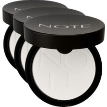 Belirtilmemiş Note Cosmetics Translucent Setting Powder Makyaj Sabitleyici Transparan Pudra (3 Paketi)