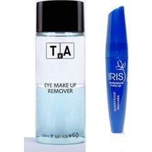 Belirtilmemiş Tca Studio Make-Up Professional Make Up Göz Makyaj Temizleyici 150ML + Waterprof Maskara Siya