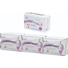 Belirtilmemiş Airiz 10LU Gündüz 3 Paket + 30LU Günlük 1 Paket Hijyenik Kadın Pedi Seti (4 Paket 60 Adet)