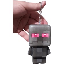 Belirtilmemiş Minecraft Anti-Stres Squishy Oyuncak - Yumuşak Dokulu Anahtarlıklı Figür