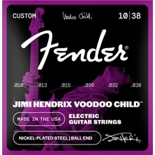 Belirtilmemiş Fender Hendrix Voodoo Child™ Ball End Nps 10-38