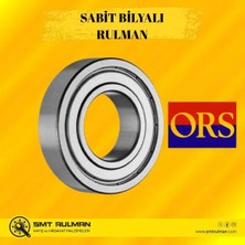 6201 Metal Kapak Ors Marka Sabit Bilyalı Rulman