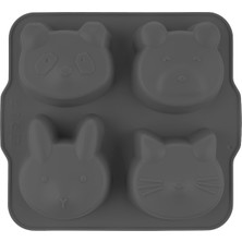 Empressco Platinyum Gri Silikon Muffin Kek Kalıbı, Şık ve Dayanıklı Tasarım