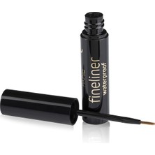Belirtilmemiş Fineliner Waterproof - Suya Dayanıklı Siyah Likit Eyeliner