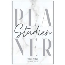 Belirtilmemiş Studienplaner 2021/2022: Studentenkalender, Uniplaner, Semesterplaner Von März 2021 Bis April 2022
