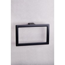 Belirtilmemiş System Flat Mat Siyah Halka Havluluk - BA1019 005 Al6