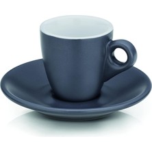 Belirtilmemiş Kela Mattia Espresso Fincan Seti 2'li Gri 50 ml