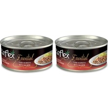 Belirtilmemiş Essenti Ton Balik Somon Konserv 70GR (2 Paketi)