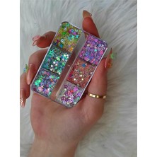 Belirtilmemiş Glitter Jel Far Simli Far Paleti Göz Farı Parlak Glitter, 857995899
