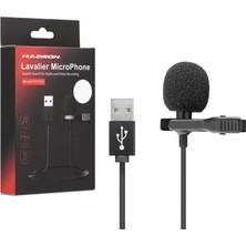 Belirtilmemiş Mi̇krofon Yaka USB Hadron HD-569