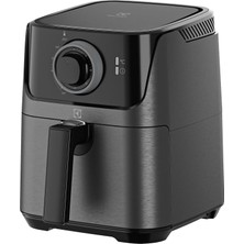 Belirtilmemiş E5AF1-4GB Create 5 Airfryer Granit Siyah 3.5 Litre Sepet Kapasiteli, 2.5 Litre Kızartma