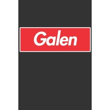 Belirtilmemiş Galen: Galen Planner Calendar Notebook Journal, Personal Named Firstname Or Surname For Someone Cal