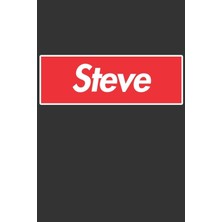 Belirtilmemiş Steve: Steve Planner Calendar Notebook Journal, Personal Named Firstname Or Surname For Someone Cal