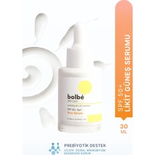Bolbe Skincare SPF 50+ Yüksek Korumalı Leke Karşıtı ve Günlük Güneş Serumu (Invisible Sun Fluid) Sun Drop - 30 ml