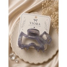 Yiora Premium Seri Ithal Agatha Köpek Mandal Toka Pastel Tonlar