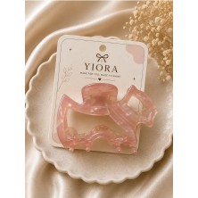 Yiora Premium Seri Ithal Agatha Köpek Mandal Toka Pastel Tonlar