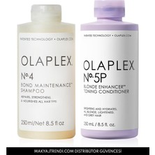 Belirtilmemiş Olaplex Softest Blonde Maintenance Kit - Saçların Rengini Koruyan & Bağ Saç Bakım Seti