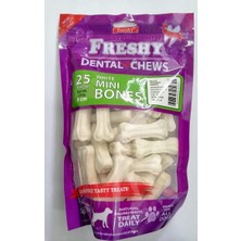 Belirtilmemiş Irem Freshy Dental Mini Bones Sütlü Çiğneme Kemiği 25 ADET.250 gr
