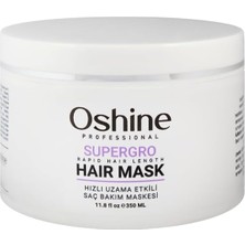 Belirtilmemiş Oshi̇ne Hızlı Uzama Etkili Onarıcı Saç Bakım Maskesi, Supergro Rapid Hair Length Mask, 350ML