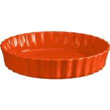 Belirtilmemiş Emile Henry 11 Inç/2.1 Litre Derin Tart Tabağı, Toskana