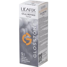 Belirtilmemiş Lilafix Glosstone Cila Saç Boyası 100 ml 9.1-Küllü Sarı/ash Blonde
