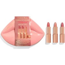 Belirtilmemiş Charlotte Tilbury Hollywood Iconic Mini Lip Trio Makyaj Seti