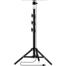 1001 LED Video Işık Seti - Ayarlanabilir Tripod, USB Kontrollü Sıcak/soğuk Işık, 3 Mod & 10 Parlak
