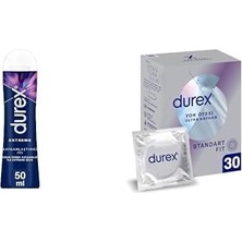 Belirtilmemiş Durex Extreme Kayganlaştırıcı Jel 50 ml (1 x 50 Ml) Durex Yok Ötesi Kaygan Ince Prezervati