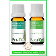 Belirtilmemiş Botalife Ferahlık Serisi Nane & Okaliptüs Yağı 10ML -%100 Saf Uçucu Seti,zindeşifa-Okaliptusnan