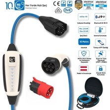 NRGkick Basic Plus 32A 22KW 10M Wifi+Bluetooth Monofaze & Trifaze Ac Mobil Şarj (Wallbox)