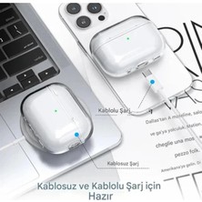 Aydogan's Ayd Airpods Pro 3. Nesil Ile Uyumlu Şeffaf Cyrstal Clear Ultra Berrak Kılıf ( Kulaklık Değildi