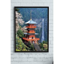 Belirtilmemiş Postermanya (PSTER11385) Japonya Manzara Çerçeveli Tablo 3 (40X50CM)