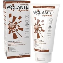 Belirtilmemiş Solante Pigmenta Losyon SPF50+ 50 ml
