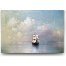 Belirtilmemiş Ivan Ayvazovski - Calm Seas Tablosu - 125X80CM