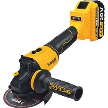 Belirtilmemiş SGS5510 Avuç Taşlama Maki̇nasi Seti̇ 20VOLT(4.0AH) (Kömürsüz Motor)