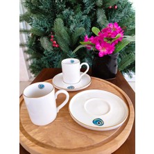Mudo Home Nazar 2'li Kahve Fincanı Seti - 90 ml