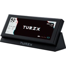 Belirtilmemiş Turing Display 4.6 Inç Ikincil Ekran Si̇yah – 960X320 Çözünürlük, USB 9 Pin Bağlantı, Windows