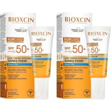 Belirtilmemiş Bioxcin Hassas Ciltler Için Çok Yüksek Korumalı Güneş Kremi 50 Spf 50 ml (2 Paketi)